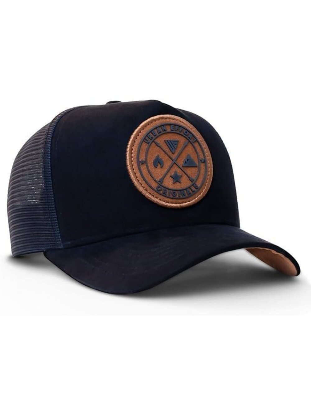 Unisex Mesh Back Trucker Hat, Stylish 5 Panel Baseball Cap for Outdoor Fun